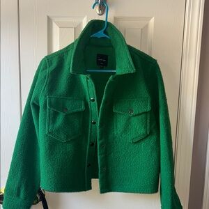 Love Tree Vibrant Green Outerwear